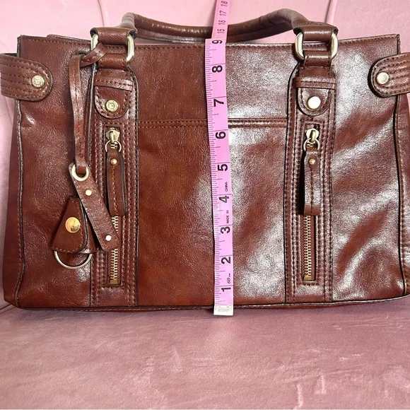 Liz Claiborne Vintage gorgeous leather tote bag - Picture 14 of 16